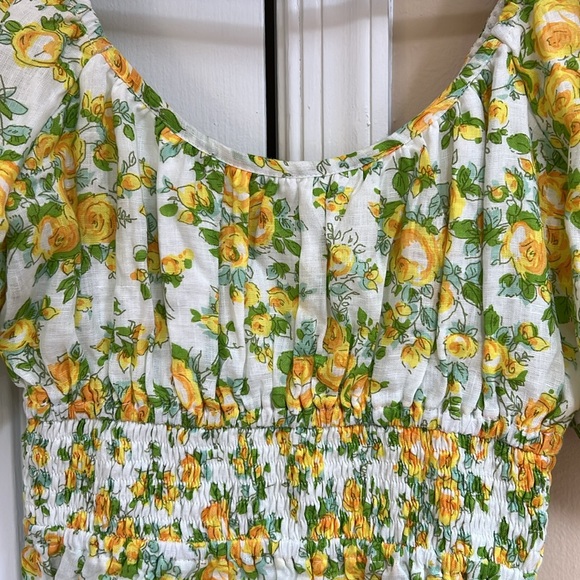 Faithful the Brand Floral Linen Mini Dress - Picture 6 of 8